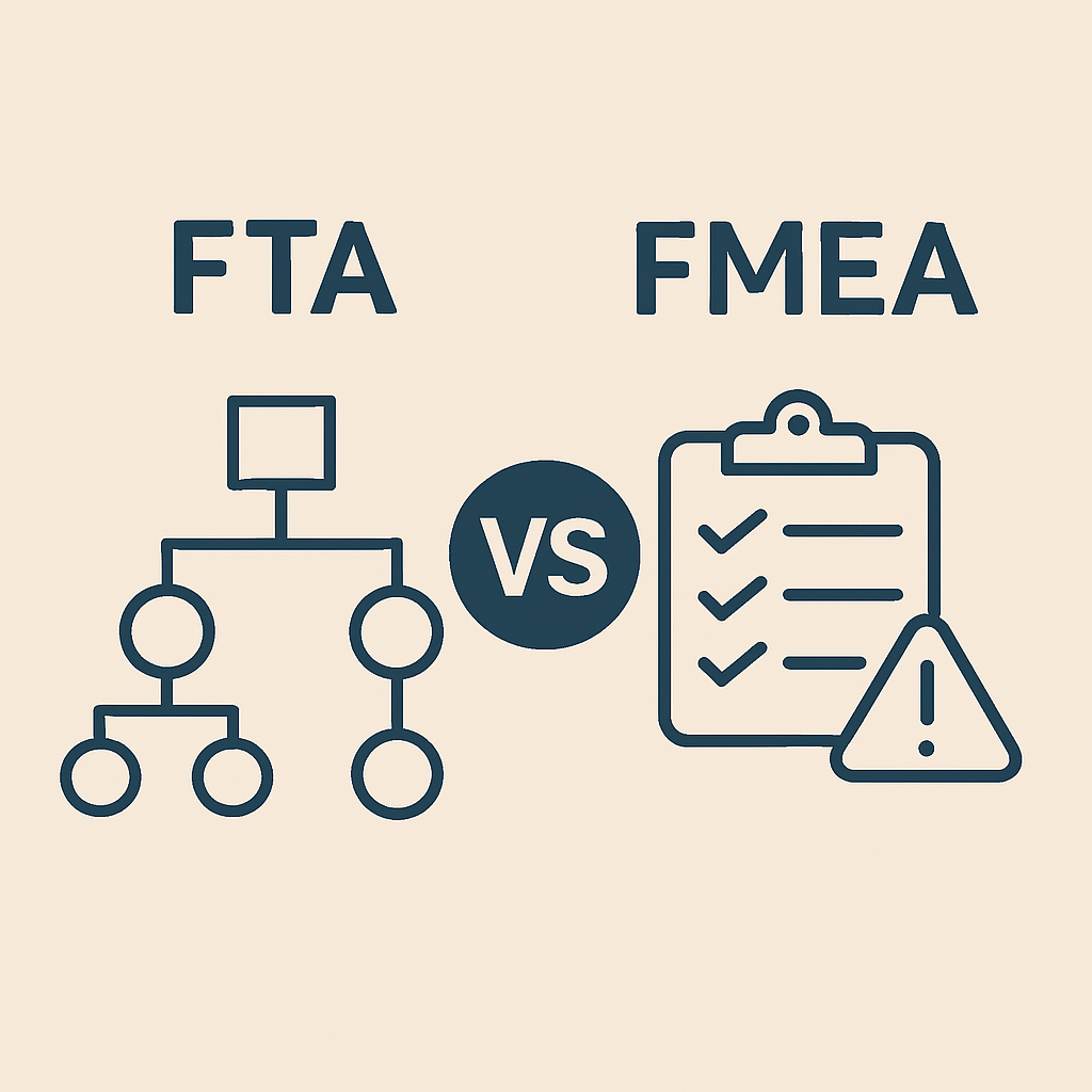 Comparision of FTA and FMEA